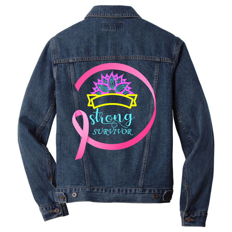 Cancer Survivor T  Shirt Survivor T  Shirt Men Denim Jacket | Artistshot