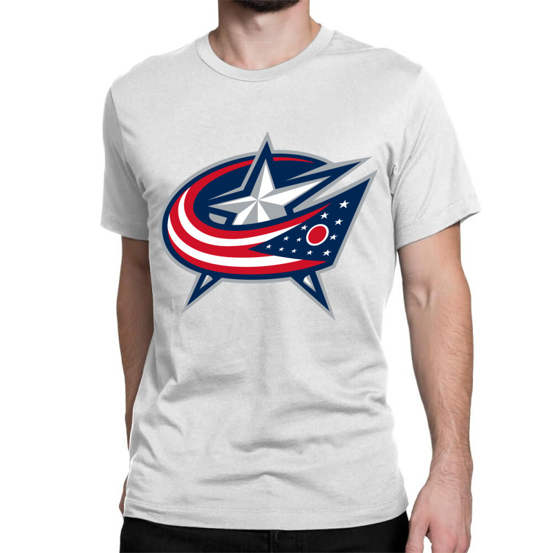 The-columbus-blue-jackets-pen Classic T-shirt by tihra | Artistshot