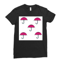 The Pink Umbrellas Ladies Fitted T-shirt | Artistshot