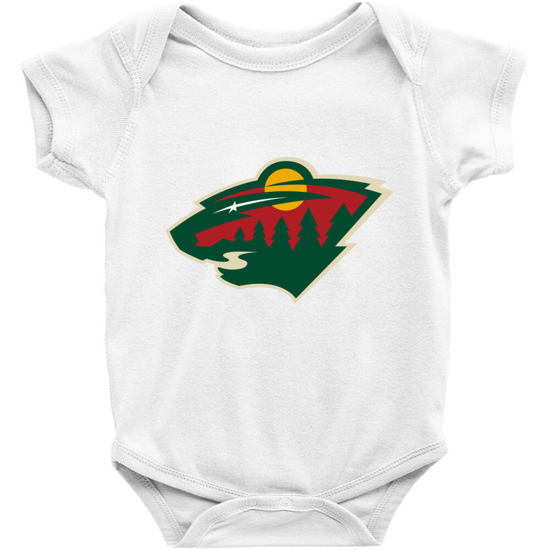 The-minnesota-wild-pen Baby Bodysuit by tihra | Artistshot