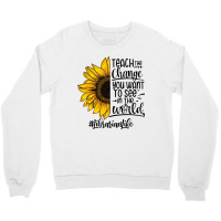 Teacher The Change You Want To See In The World ##librarianlife Crewneck Sweatshirt | Artistshot