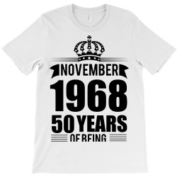 50 years of being awesome t shirt 1968