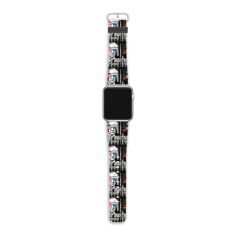 Trump 2024 The Trilogy Apple Watch Band | Artistshot