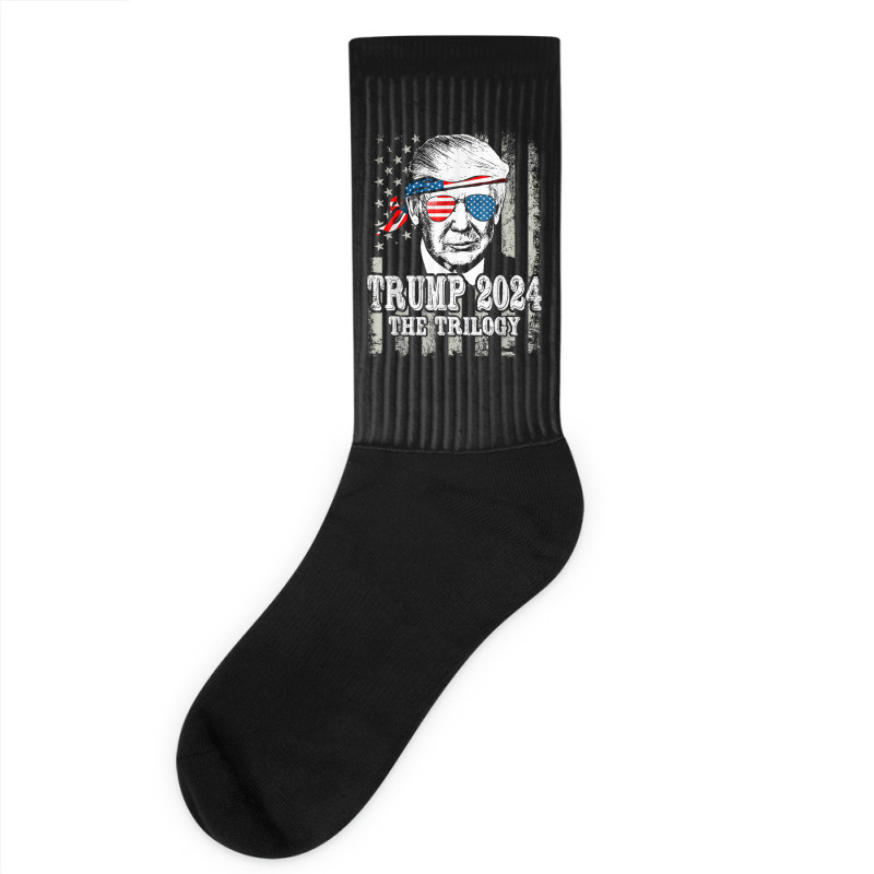 Trump 2024 The Trilogy Socks | Artistshot