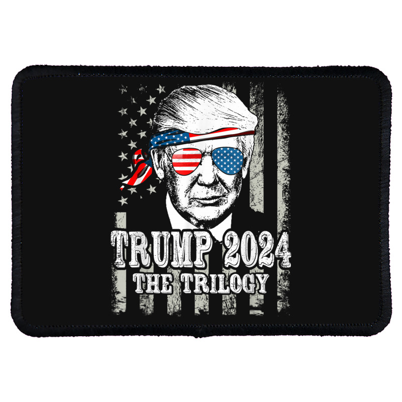 Trump 2024 The Trilogy Rectangle Patch | Artistshot