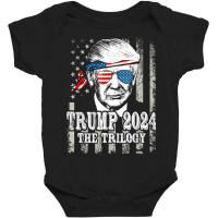 Trump 2024 The Trilogy Baby Bodysuit | Artistshot