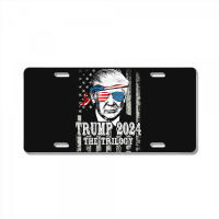 Trump 2024 The Trilogy License Plate | Artistshot