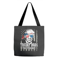 Trump 2024 The Trilogy Tote Bags | Artistshot