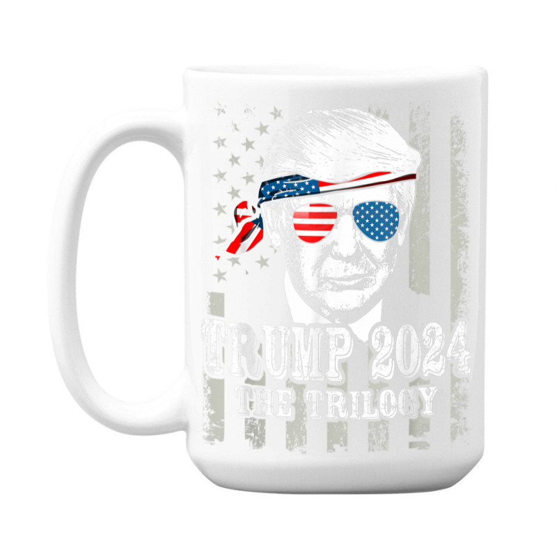 Trump 2024 The Trilogy 15 Oz Coffee Mug | Artistshot