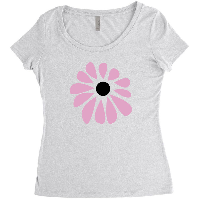 Flower Girl Rose Petals Women's Triblend Scoop T-shirt by MyVirtualGarden | Artistshot