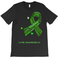 Lyme Awareness T  Shirt Lyme Awareness Her Fight Is Our Fight 2 T-shirt | Artistshot