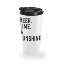 Beer Lime And Sunshine [tw] Travel Mug | Artistshot