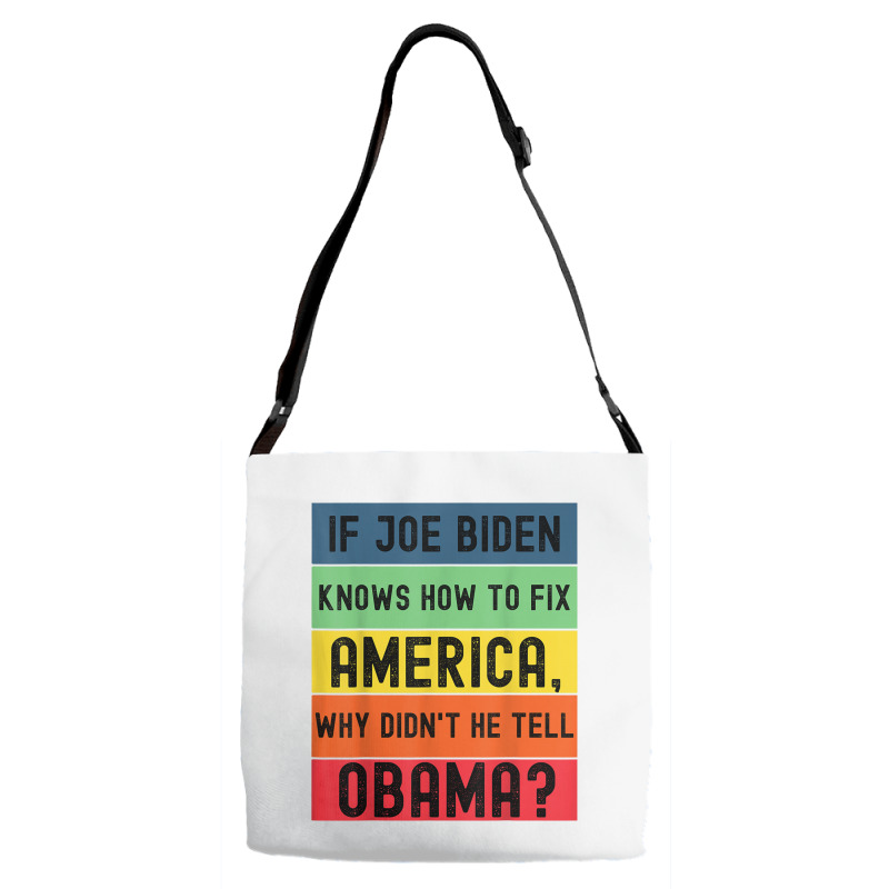 Republican Conservative Political Adjustable Strap Totes by kakashop | Artistshot