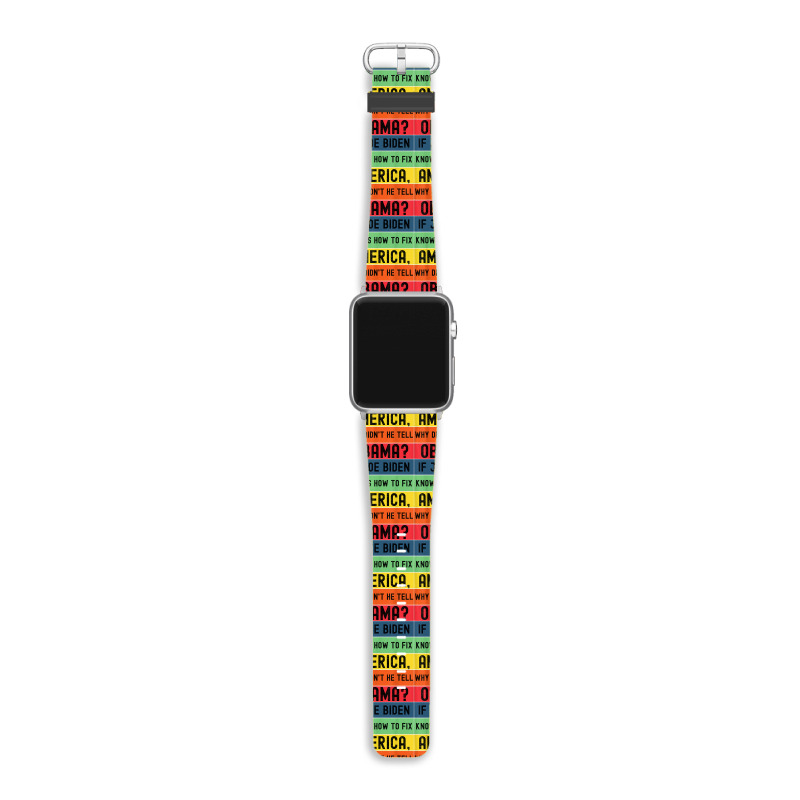 Republican Conservative Political Apple Watch Band by kakashop | Artistshot