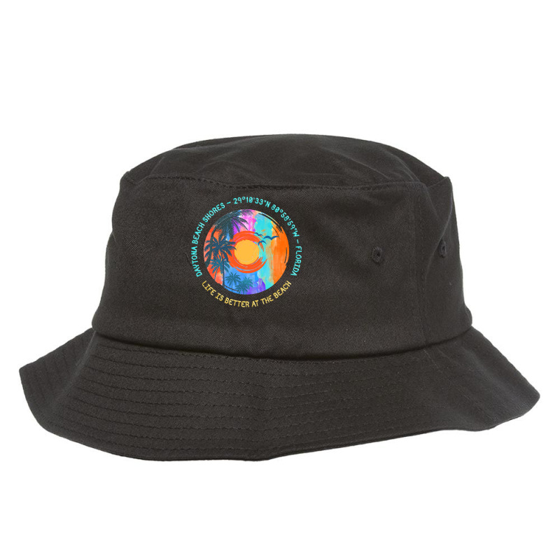 Daytona Beach Shores T  Shirt Daytona Beach Shores, Volusia County, Fl Bucket Hat | Artistshot