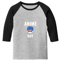 Anime Boy White Youth 3/4 Sleeve | Artistshot