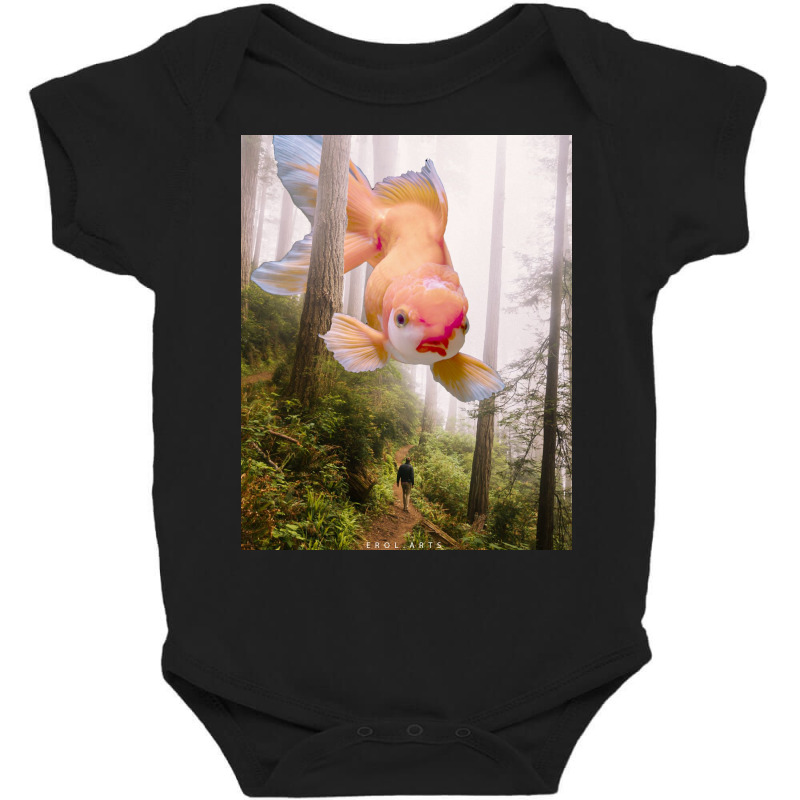 Big Fish Baby Bodysuit by erol.psd | Artistshot