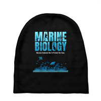 Marine Biology Shirt For Marine Biologists Ecologists Gift T Shirt Baby Beanies | Artistshot