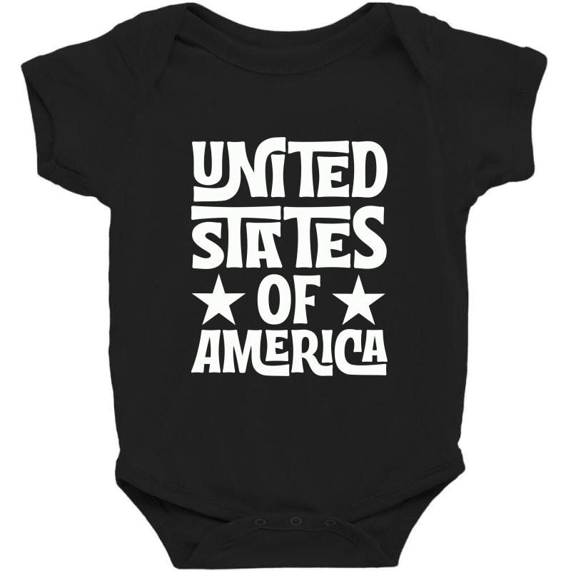 United States Of America Baby Bodysuit by tiococacola | Artistshot