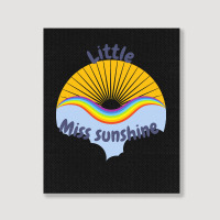 Little Miss Sunshine T  Shirt Little Miss Sunshine T  Shirt Portrait Canvas Print | Artistshot