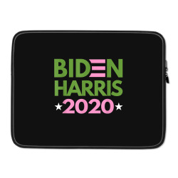 biden harris 2020 pink green democrat Laptop sleeve | Artistshot