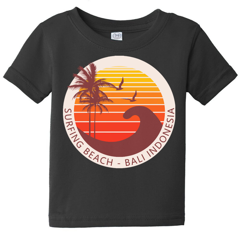 Summer Surfing T  Shirt Surfing Beach Bali Indonesia T  Shirt Baby Tee | Artistshot