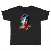 Lennon Pop Art Toddler T-shirt | Artistshot