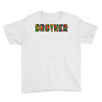 Brick Builder Funny Blocks Master Builder Brother T Shirt Youth Tee Designed By Lucian12