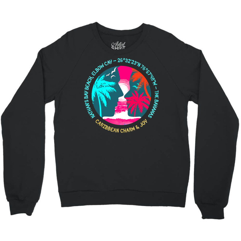 Nathans Bay Beach T  Shirt Nathan’s Bay Beach, Elbow Cay, The Bahama Crewneck Sweatshirt by schillerelroy788 | Artistshot