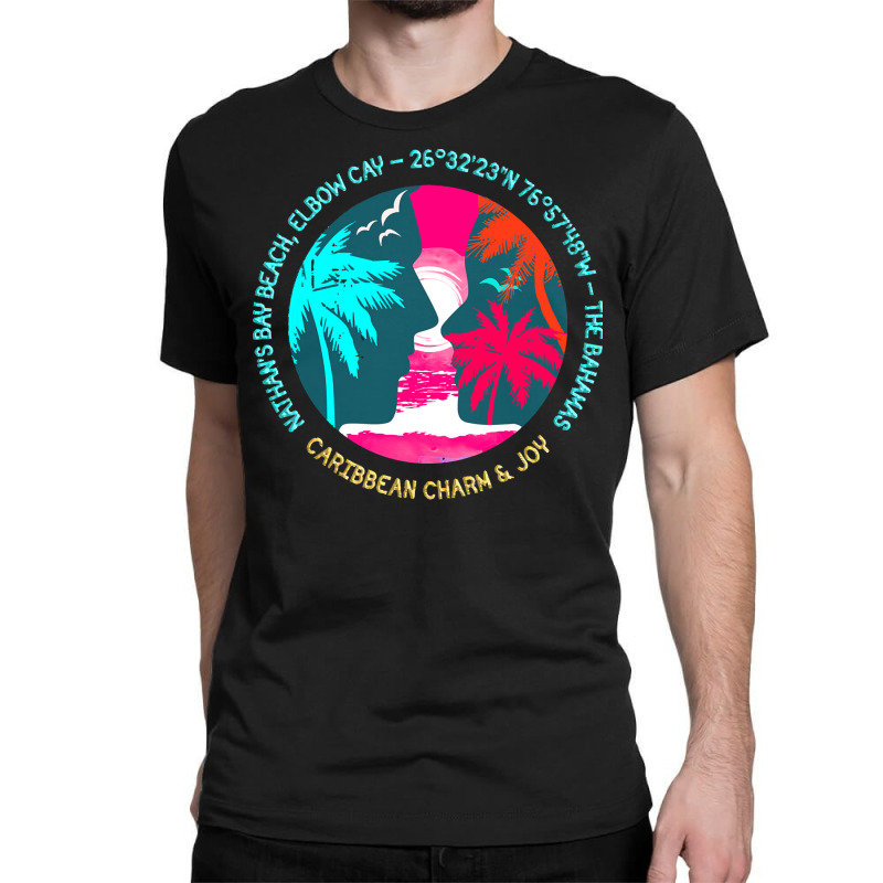 Nathans Bay Beach T  Shirt Nathan’s Bay Beach, Elbow Cay, The Bahama Classic T-shirt by schillerelroy788 | Artistshot