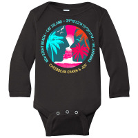 New Bight Beach T  Shirt New Bight Beach, Cat Island, The Bahamas T  S Long Sleeve Baby Bodysuit | Artistshot