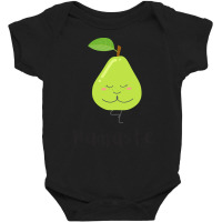 Namaste Meditation T  Shirt Namaste Pear, Meditation, Yoga T  Shirt Baby Bodysuit | Artistshot