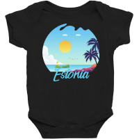 Estonia T  Shirt No Place Like Estonia T  Shirt Baby Bodysuit | Artistshot