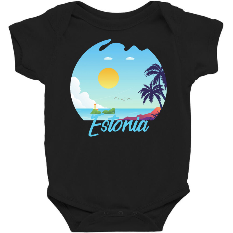 Estonia T  Shirt No Place Like Estonia T  Shirt Baby Bodysuit | Artistshot