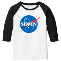 Sdmn Space Print Youth 3/4 Sleeve | Artistshot