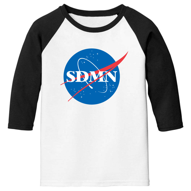 Sdmn Space Print Youth 3/4 Sleeve by Lion Star | Artistshot