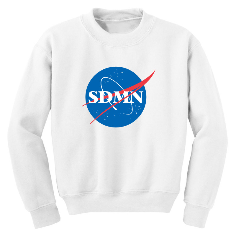 Sdmn Space Print Youth Sweatshirt by Lion Star | Artistshot