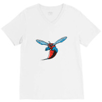 The Delaware State Hornets V-neck Tee | Artistshot