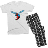 The Delaware State Hornets Men's T-shirt Pajama Set | Artistshot