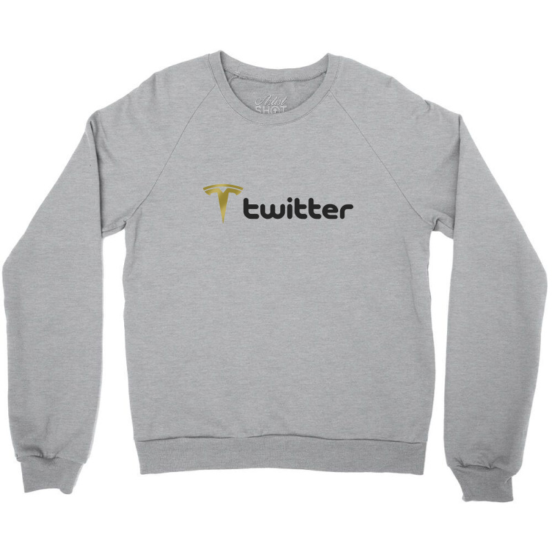 Elon Musk Buys Twitter Gold T Shirt Crewneck Sweatshirt | Artistshot