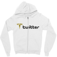 Elon Musk Buys Twitter Gold T Shirt Zipper Hoodie | Artistshot