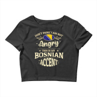 Bosnia & Herzegovina Flag Souvenirs For Bosnians Men & Women T Shirt Crop Top | Artistshot