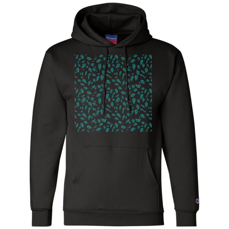 Nature Pattern T  Shirt Minimalist Leaf Line Art Illustration As A Sea Champion Hoodie by graysonmante940 | Artistshot