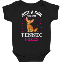 Fennec Fox Just A Girl Who Loves Fennec Foxes T Shirt Baby Bodysuit | Artistshot