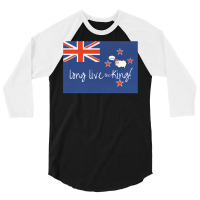 New Zealand  Long Live The King Long Sleeve T Shirt 3/4 Sleeve Shirt | Artistshot