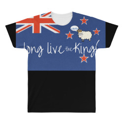 new zealand  long live the king long sleeve t shirt All Over Men's T-shirt | Artistshot