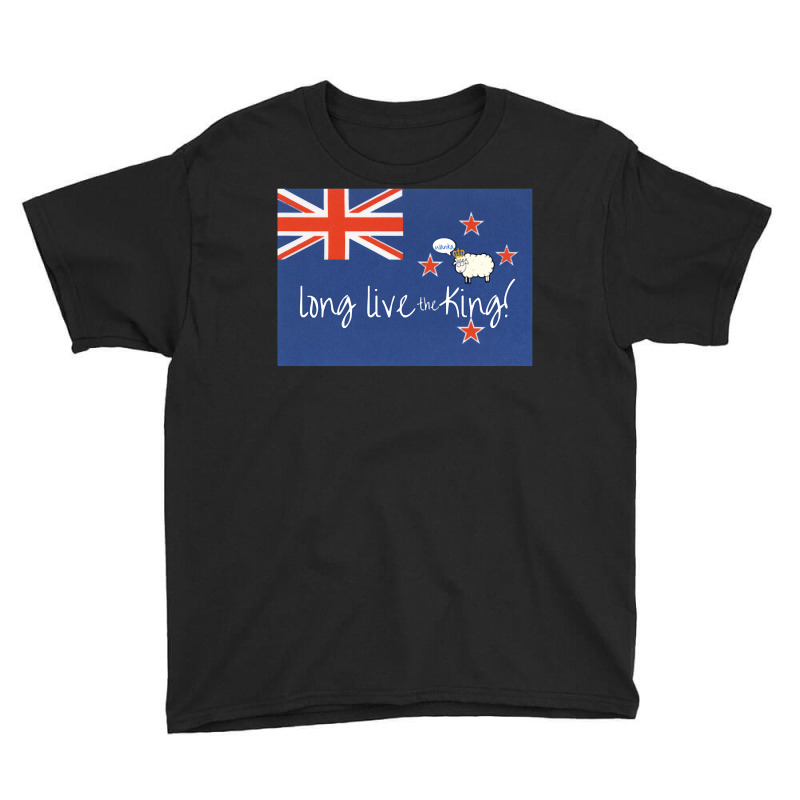 New Zealand  Long Live The King Long Sleeve T Shirt Youth Tee | Artistshot