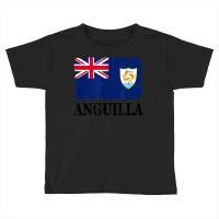 Flag Of Anguilla   Anguilla Banner T Shirt Toddler T-shirt | Artistshot