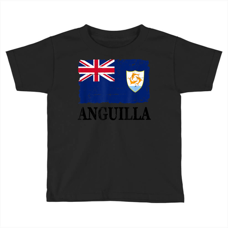 Flag Of Anguilla   Anguilla Banner T Shirt Toddler T-shirt | Artistshot