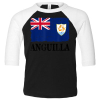 Flag Of Anguilla   Anguilla Banner T Shirt Toddler 3/4 Sleeve Tee | Artistshot